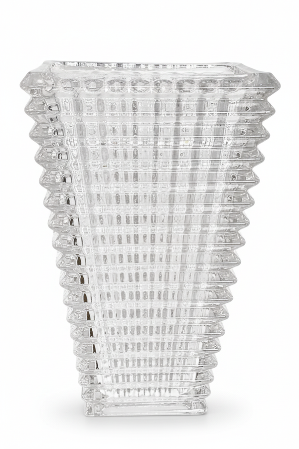 Glass Vase L:5.5" W:4" H:8.5" - 8 Pack