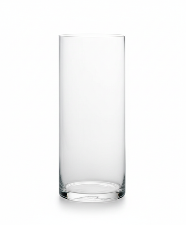 Glass Vase W::6" H:12" - 6 Pack