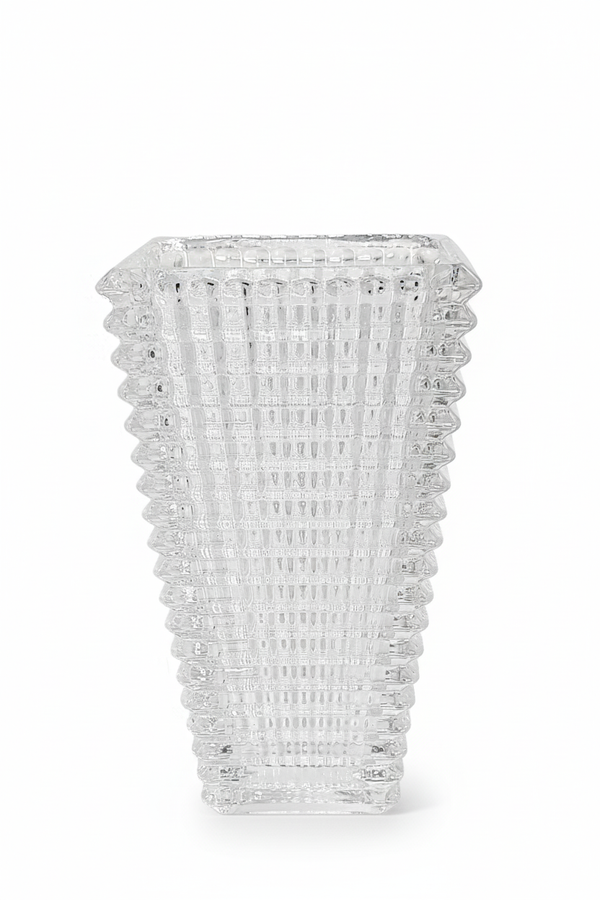 Glass Vase L:6.5" W: 4.5 H:11" - 8 Pack