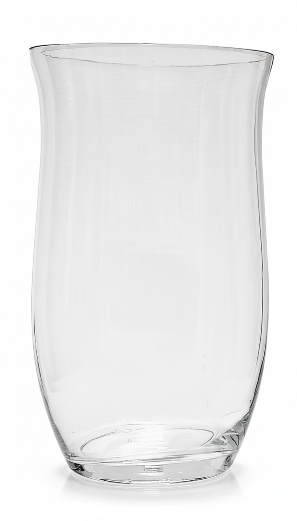 Glass Vase L:7" W: 5.5 H:12" - 6 Pack