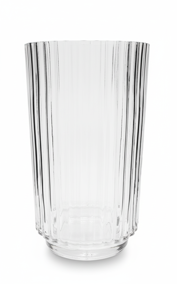 Glass Vase L:5" H:9" - 6 Pack