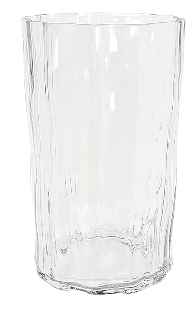 Glass Vase L:6" W:6" H:10" - 6 Pack